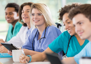 Students of medical studies England